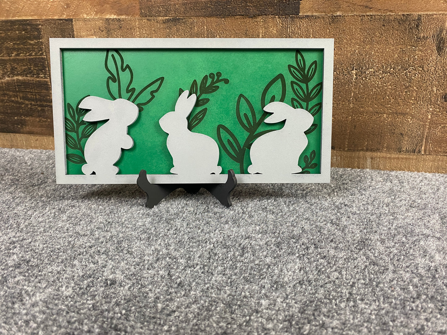 8136 3-Bunny Frame