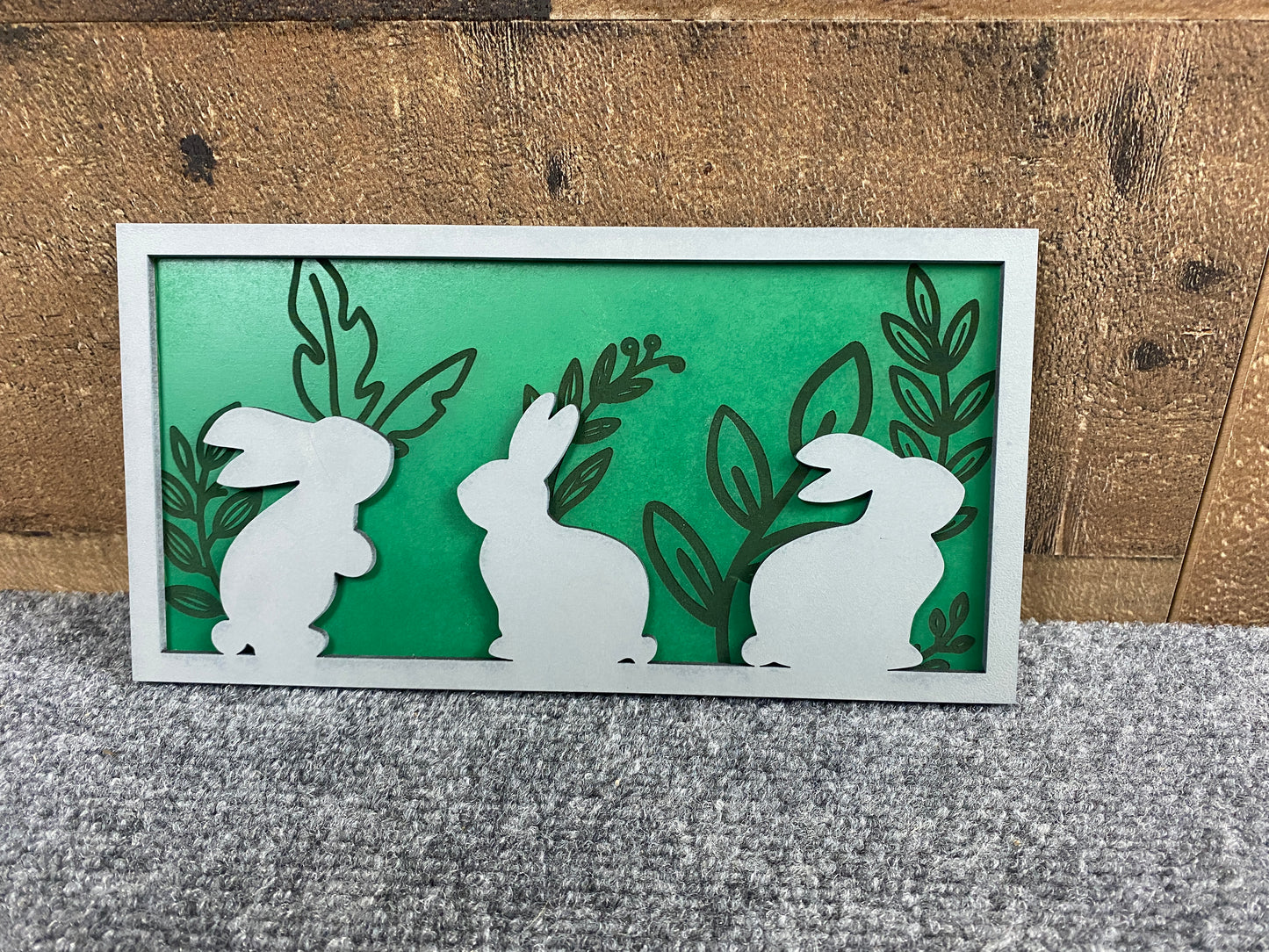 8136 3-Bunny Frame